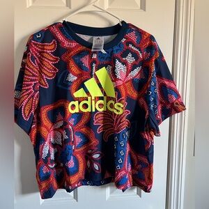 NWT Adidas x FARM Rio Graphic boxy Tee in XL